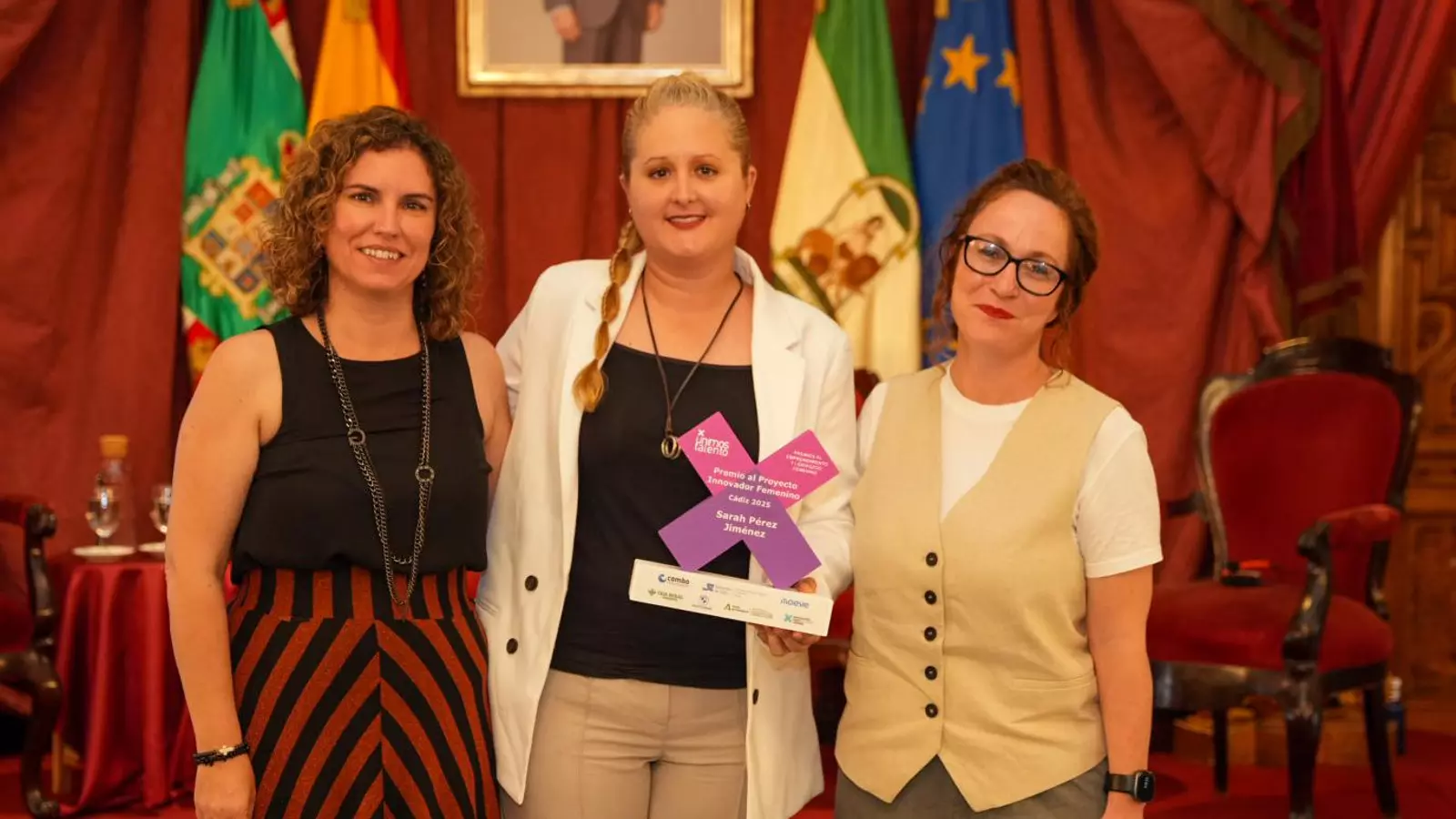 La sanroqueña Sarah Pérez, CEO de Gibraldrone, galardonada en los IV Premios al Emprendimiento Femenino